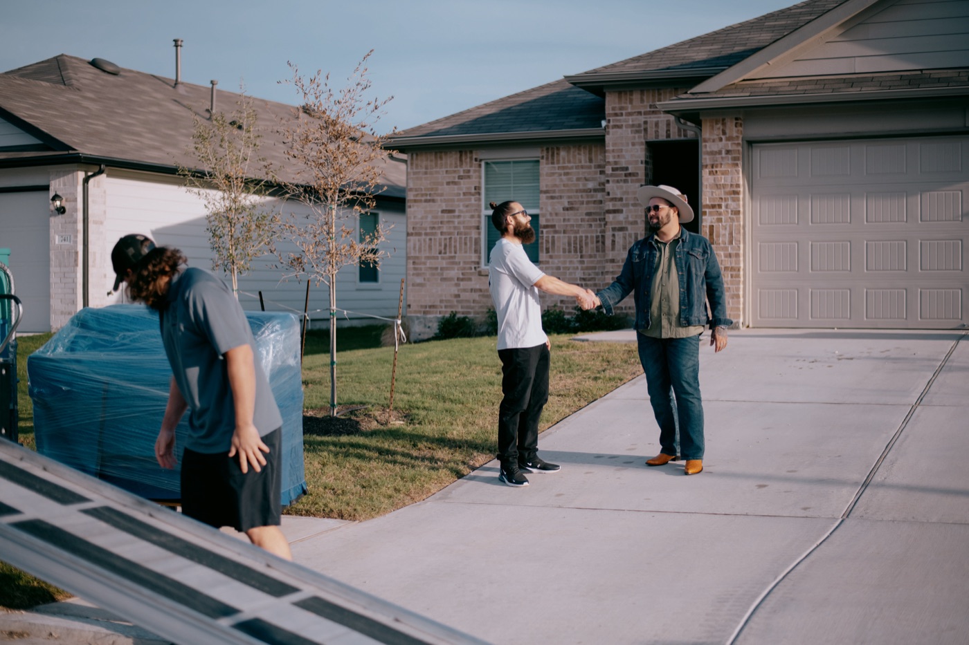 Bobcat Movers crew working a move in Austin, TX